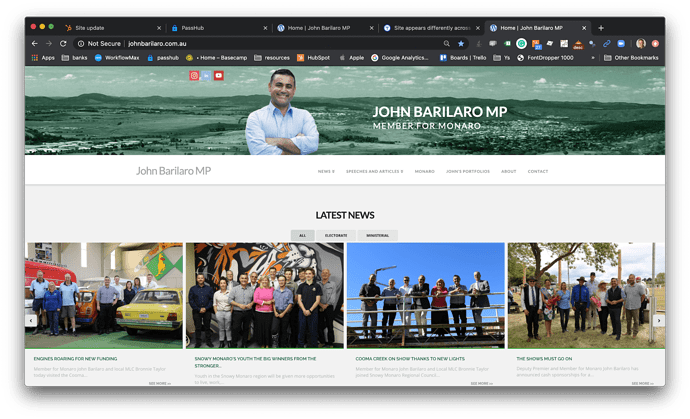 Chrome not logged in