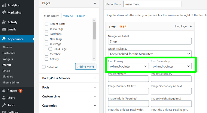 Menus-‹-Pro-—-WordPress (2)