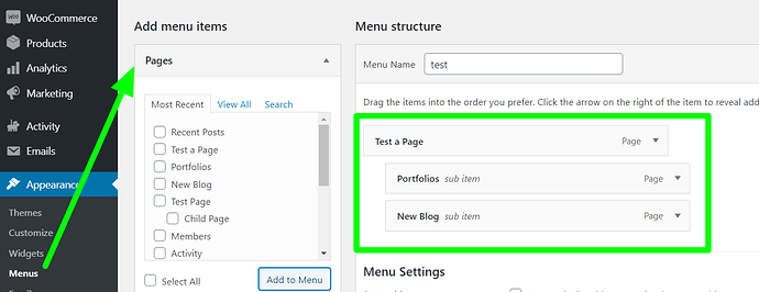 Menus-‹-Pro-—-WordPress (3)