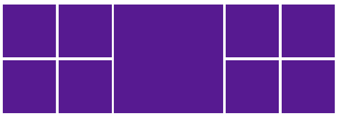 5 Columns - Large Center