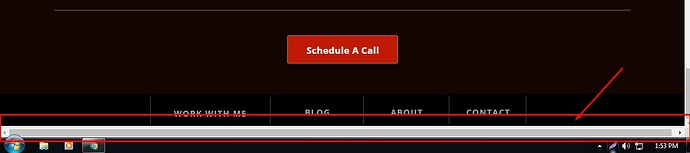 scroll bar
