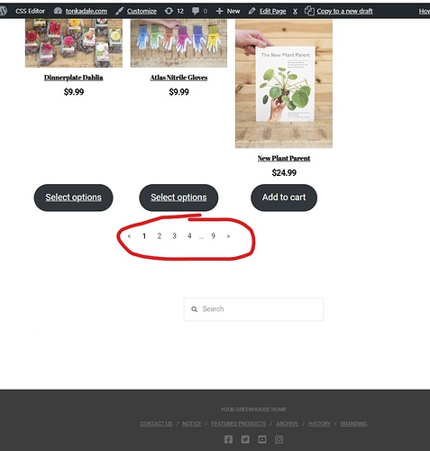 Shop Page