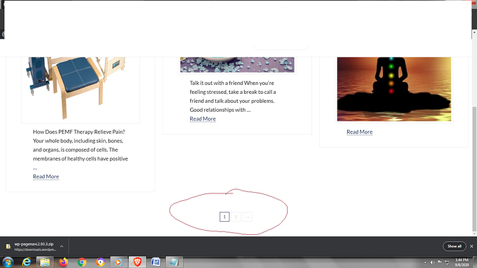 pagination