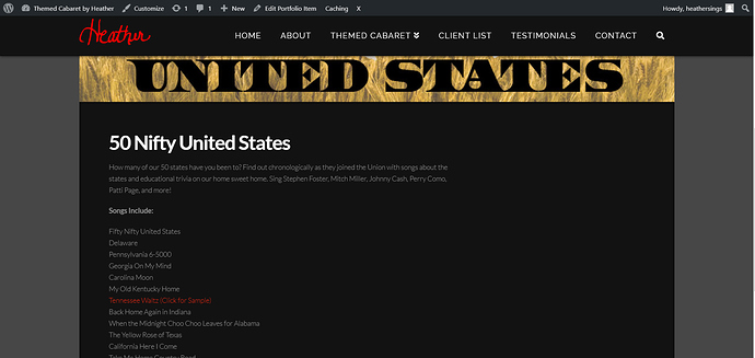 50 Nifty United States Themed Cabaret by Heather