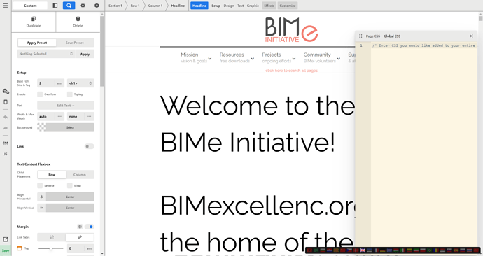 Front Page Preview