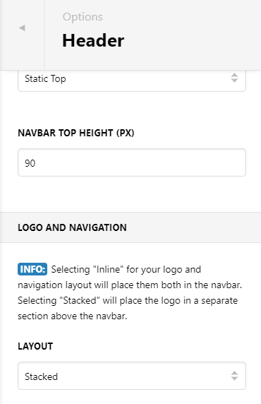Theme Options - X (2)
