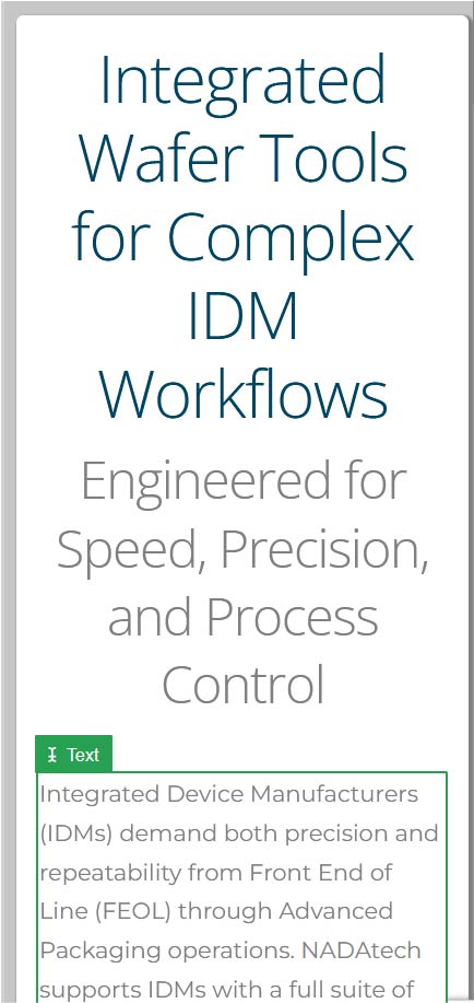 IDM Solutions
