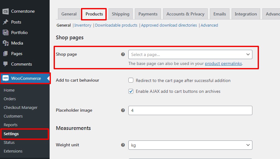 WooCommerce-settings-‹-Lisa-Gonzales-Art-—-WordPress