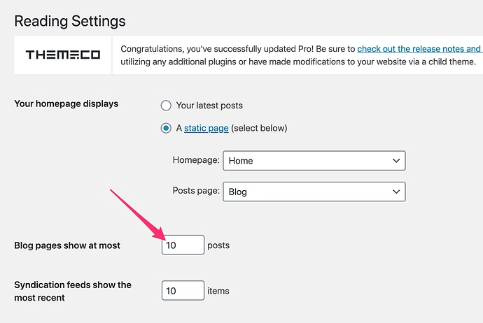 Reading_Settings_‹X_Dev_Tutorials—_WordPress