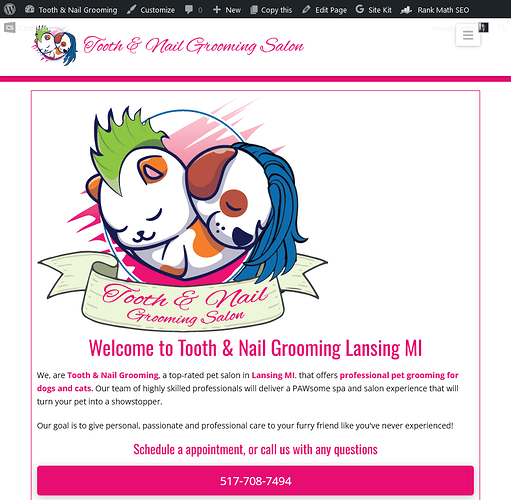 Screenshot 2023-09-15 at 14-45-15 Tooth & Nail Grooming Salon - Tooth & Nail Grooming