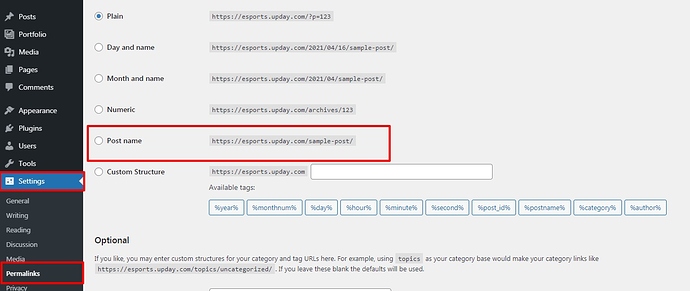 Permalink-Settings-‹-eSports-upday-—-WordPress