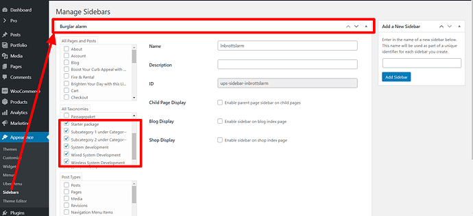 Sidebars-‹-Security-Brands-—-WordPress