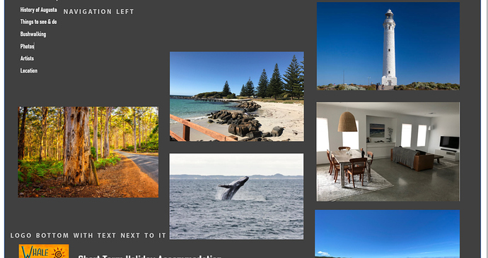 home page