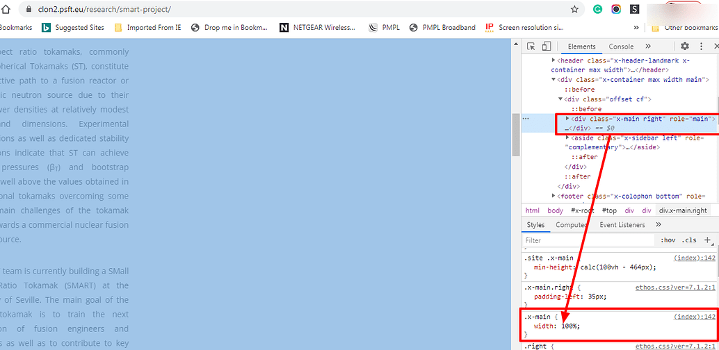 Sidebar not working on "LayoutSidebar left, content right" Support
