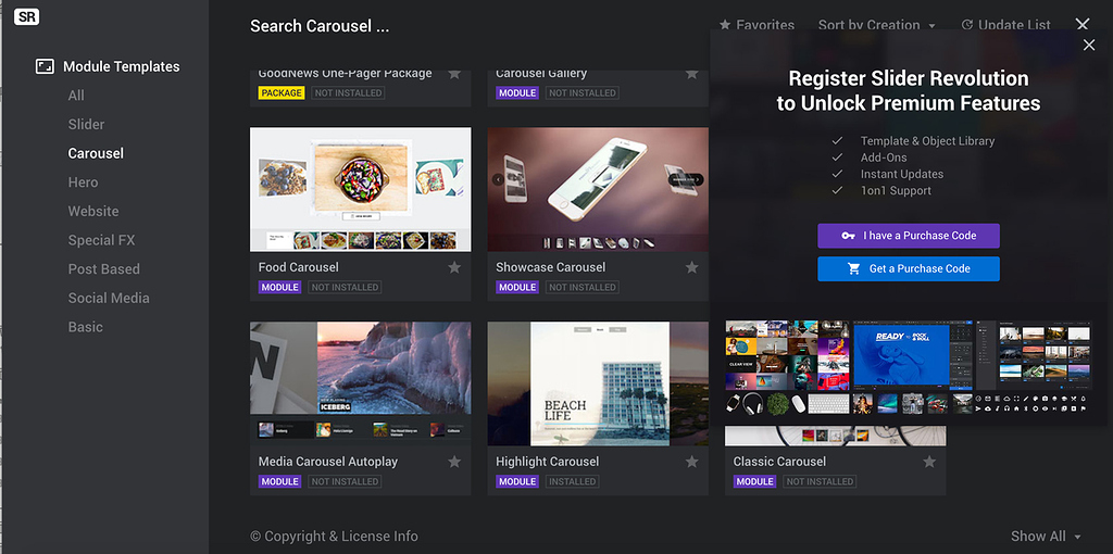 How to Download Slider Revolution Templates - Support - Themeco Forum