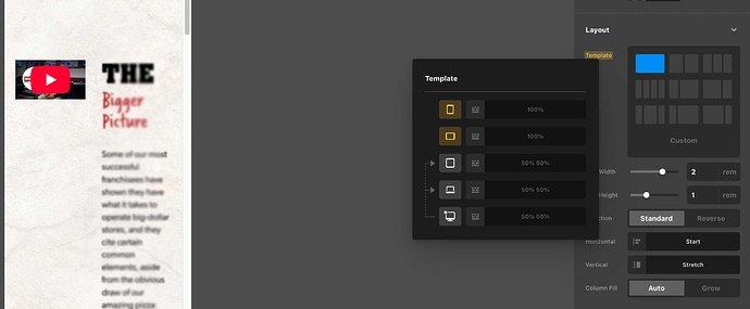 Columns-Not-Stacking