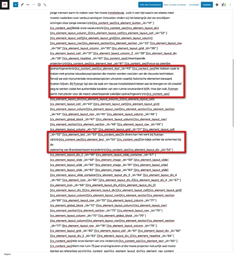 Pagina bewerken “Over Putman” ‹ Putman BV — WordPress