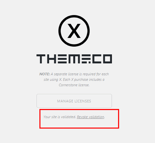 Validation ‹ admin — WordPress