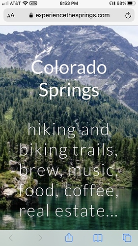 Experience The Springs  Never miss a thing in Colorado Springs! Events, local gems, good brew, and great food!.png
