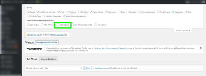 Menus-‹-Pro-—-WordPress (4)