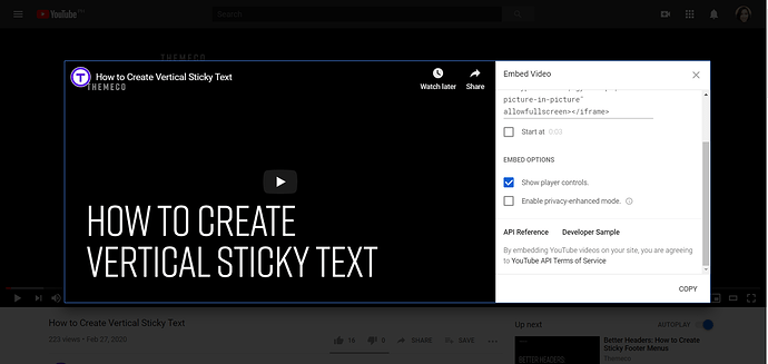 How to Create Vertical Sticky Text - YouTube