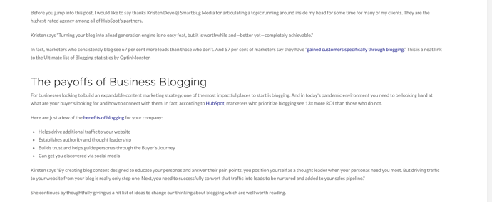 Ys blog view