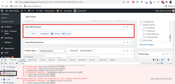 product-page-issues