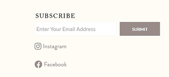 ConvertPlus - footer subscription area