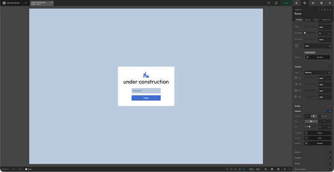 under construction concept
